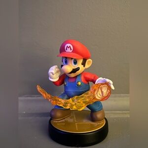 Fireball Mario Nintendo Amiibo Figure Super Smash Bros Series